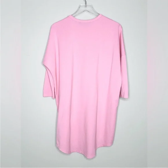 Pomander Place Tuckernuck Women's Pink Sue Sweatshirt Dress T-Shirt Dress XS S - Picture 3 of 4